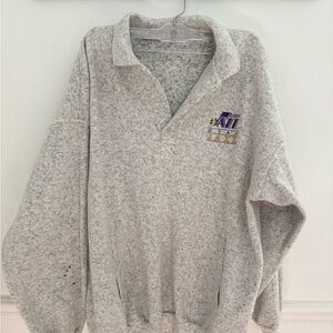 Vintage Gray Utah Jazz Sweater